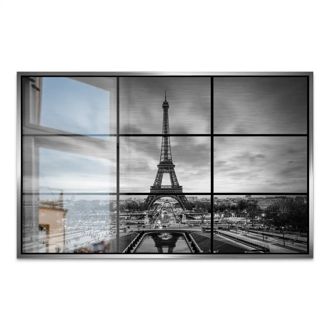 Paris Noir Alu Gebürstet