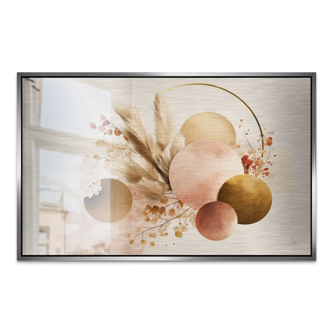 Golden Balance AluDibond Gebürstet