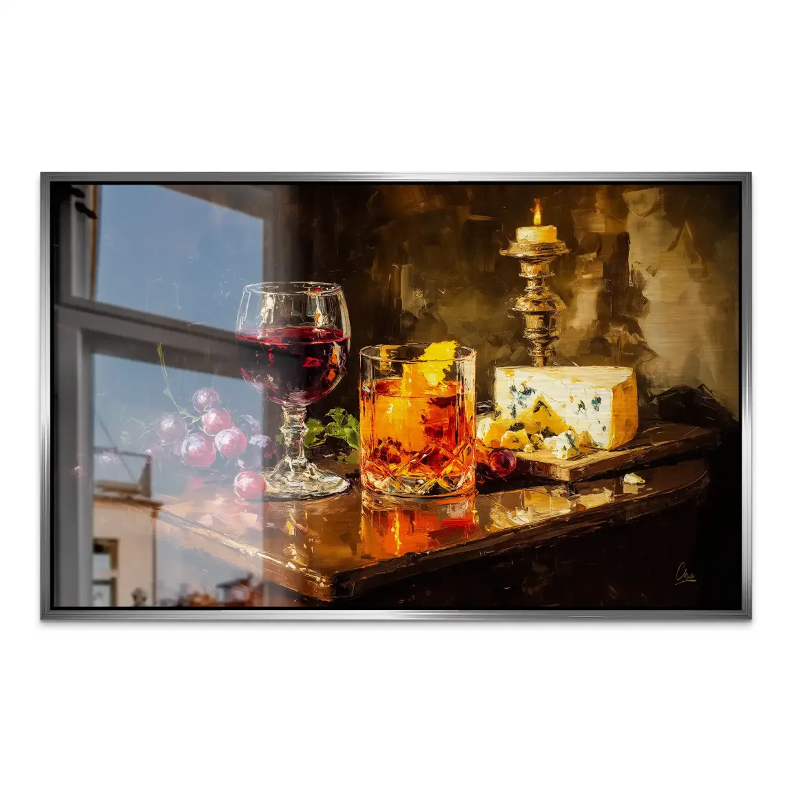 Wein & Genuss AluDibond Gebürstet