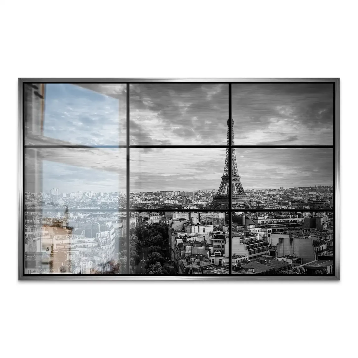 City View Paris AluDibond Gebürstet