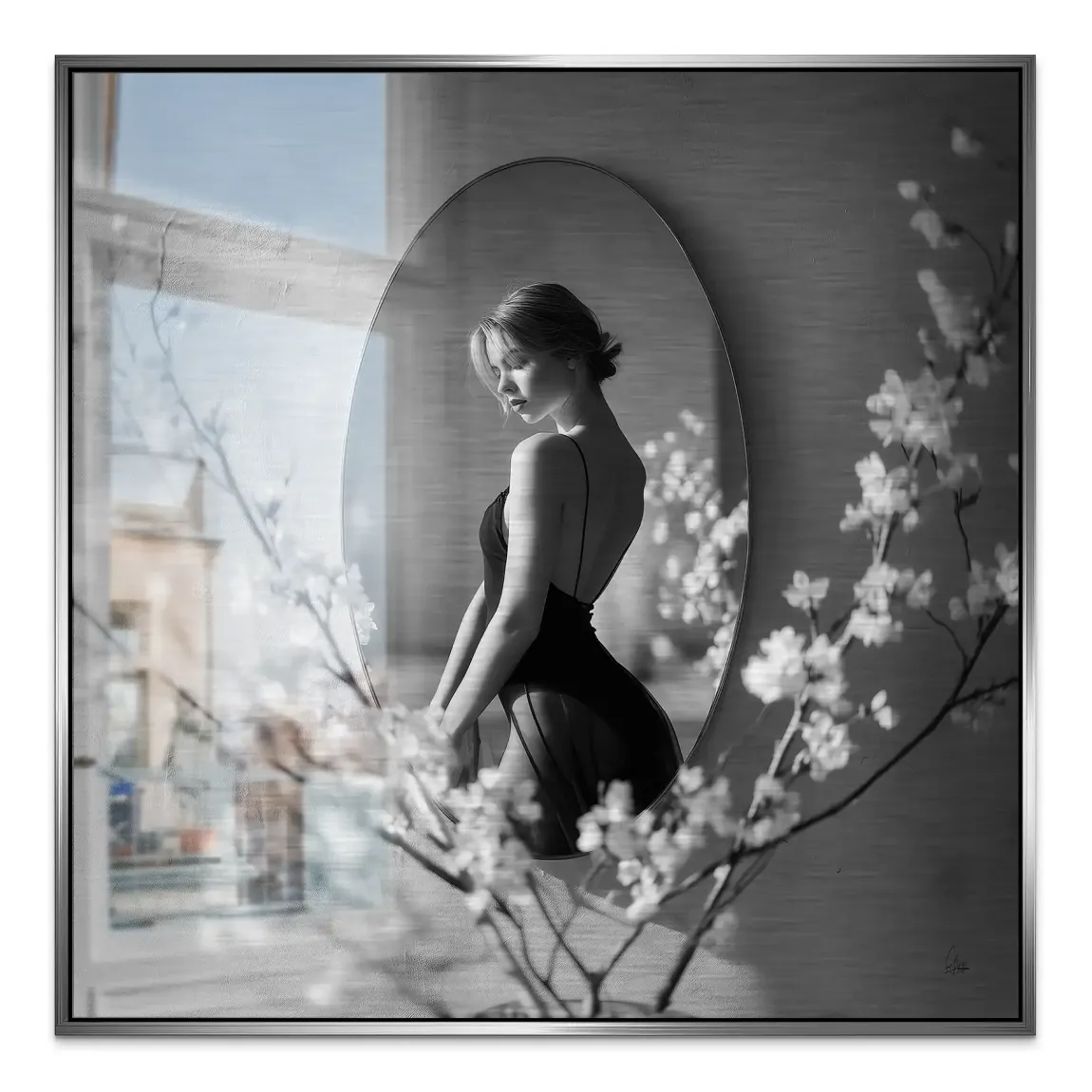 Velvet Muse Alu Gebürstet Bild