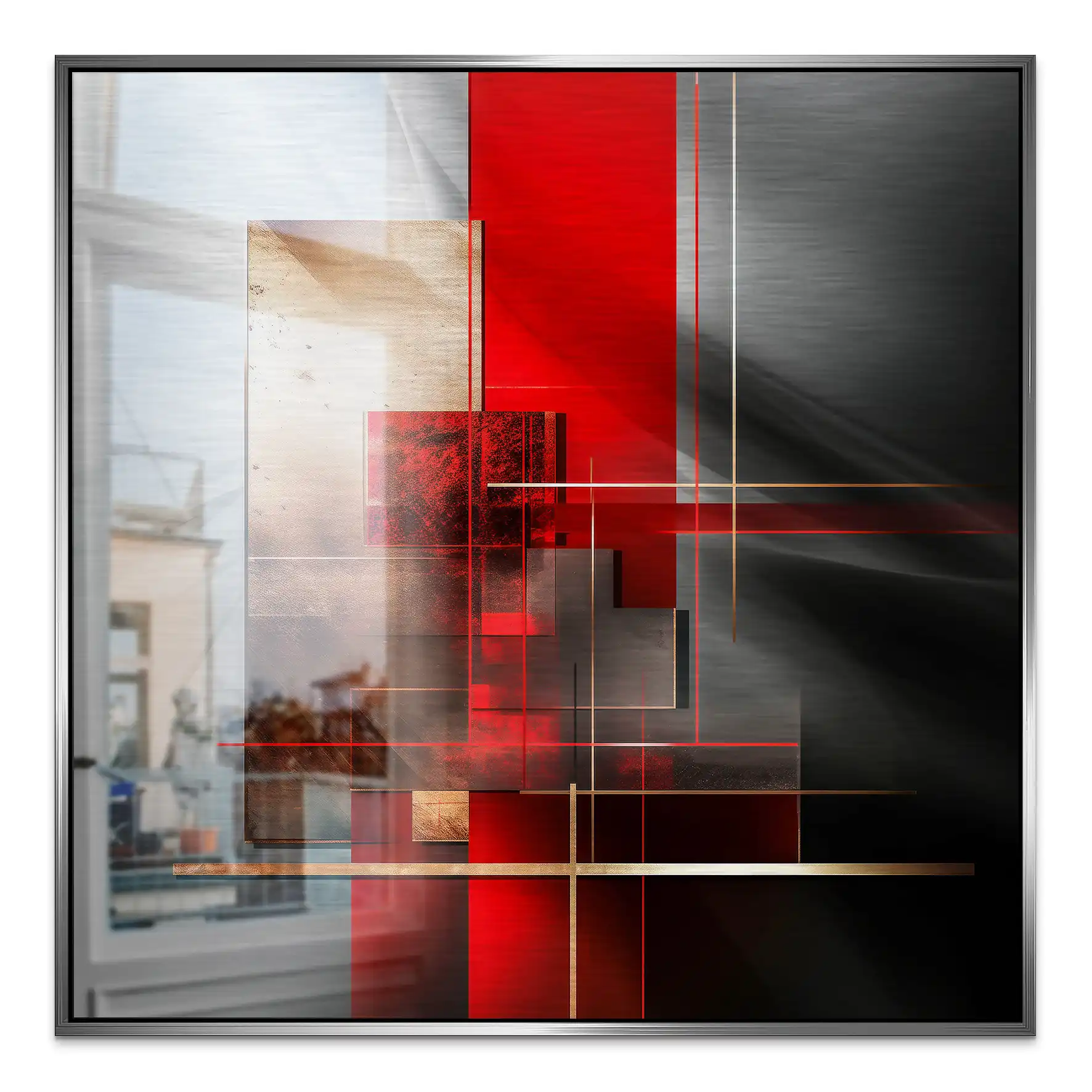 Straight Alu Gebürstet INGALERIE