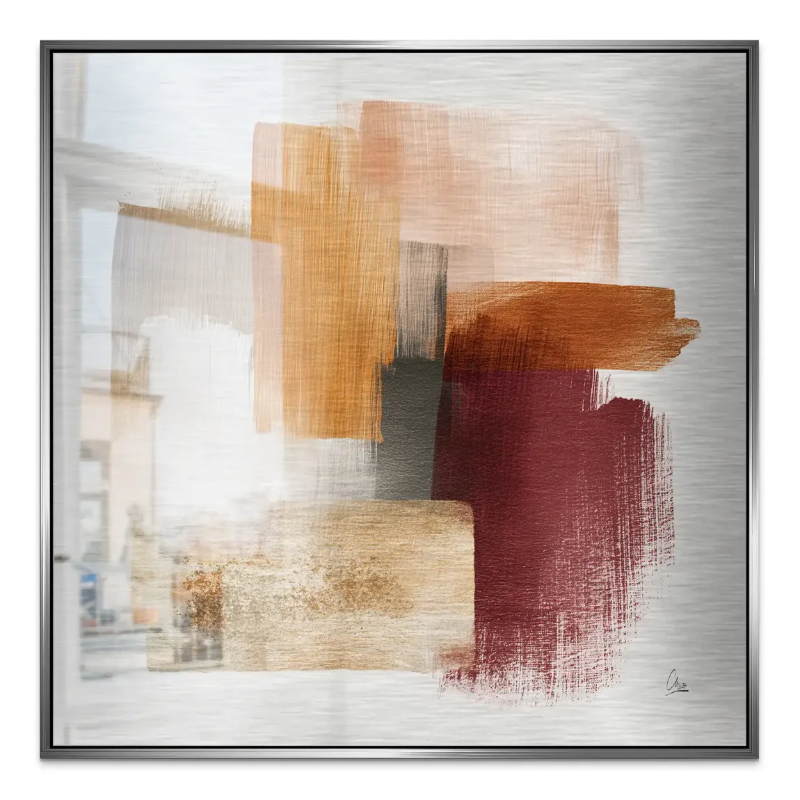 Boho Touch Alu Gebürstet Bild