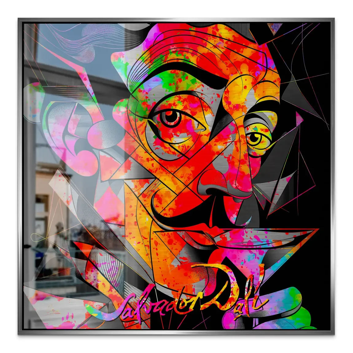 Infinite Mind Salvador Dalí Alu Gebürstet Bild - INGALERIE | Dein Onlineshop für moderne Wandbilder