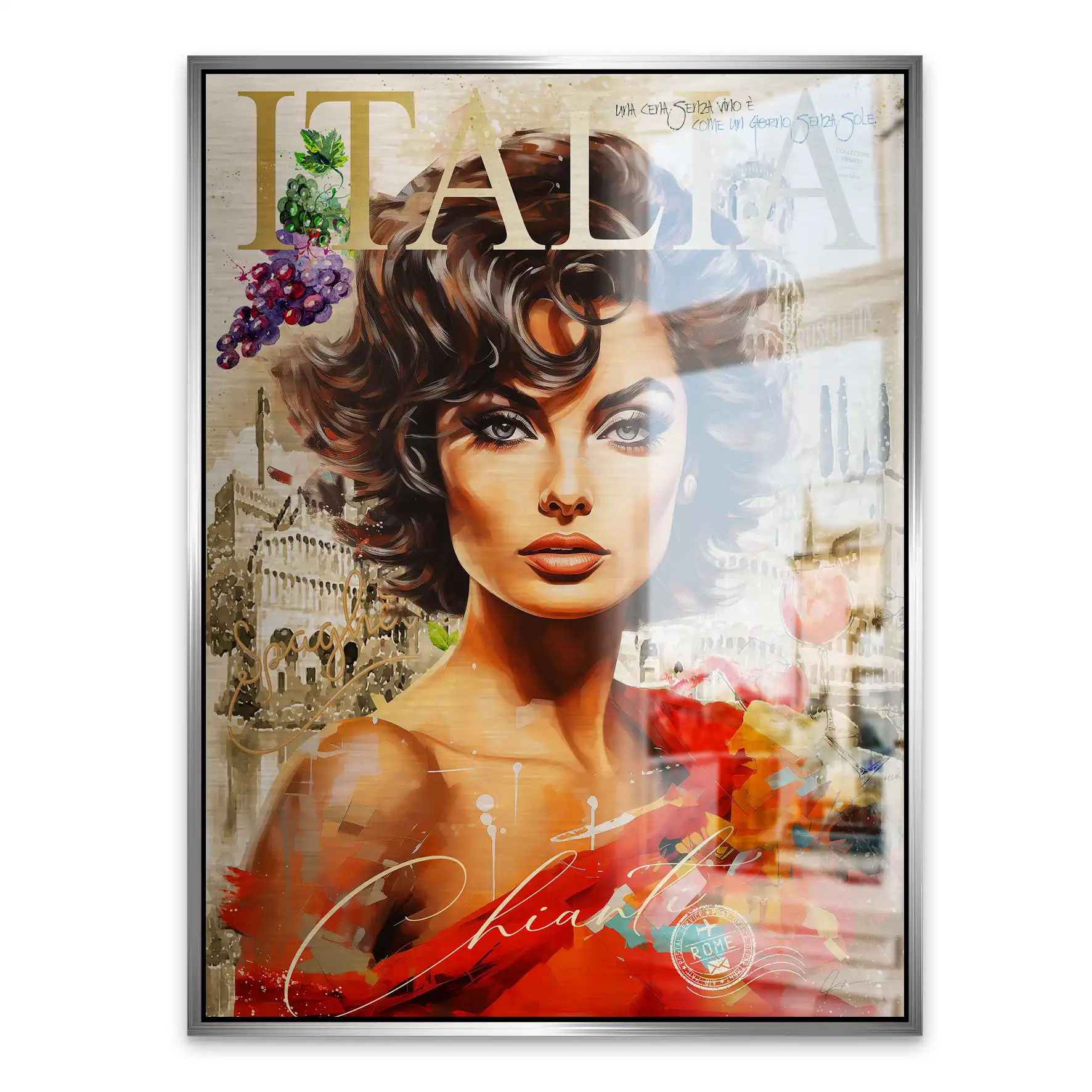 Sophia Italia Aludibond Gebürstet INGALERIE