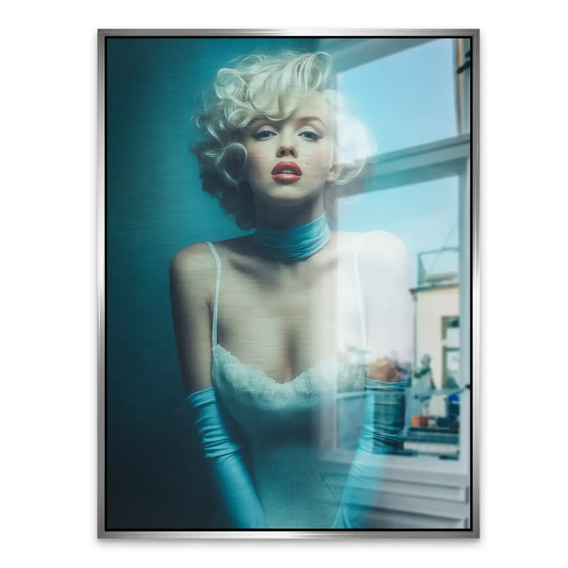 Satin Dreams of Hollywood Aludibond Gebürstet INGALERIE