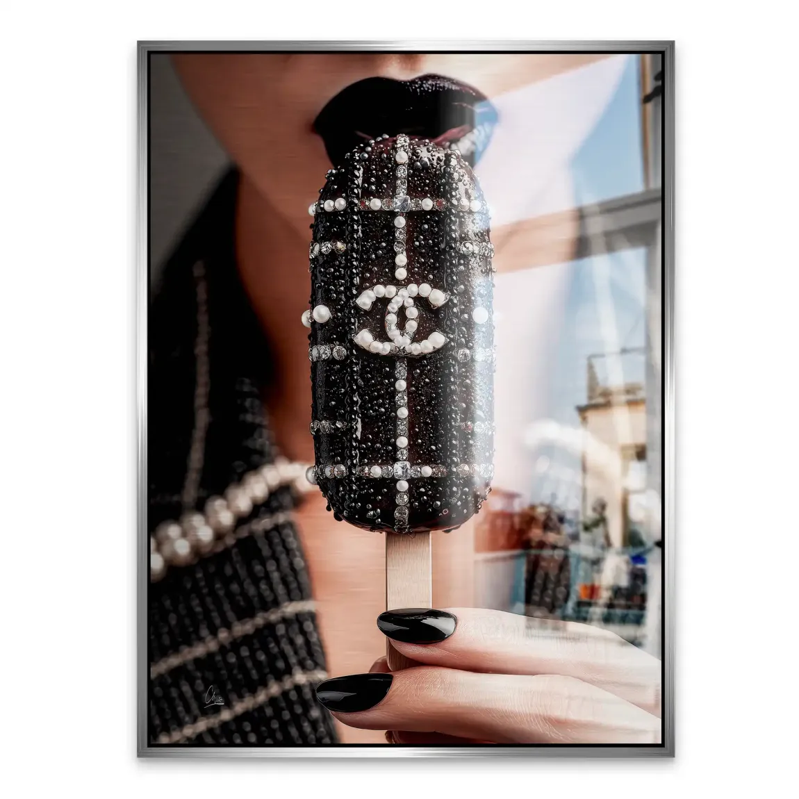 Black Pearl Ice Couture Alu Gebürstet  Bild