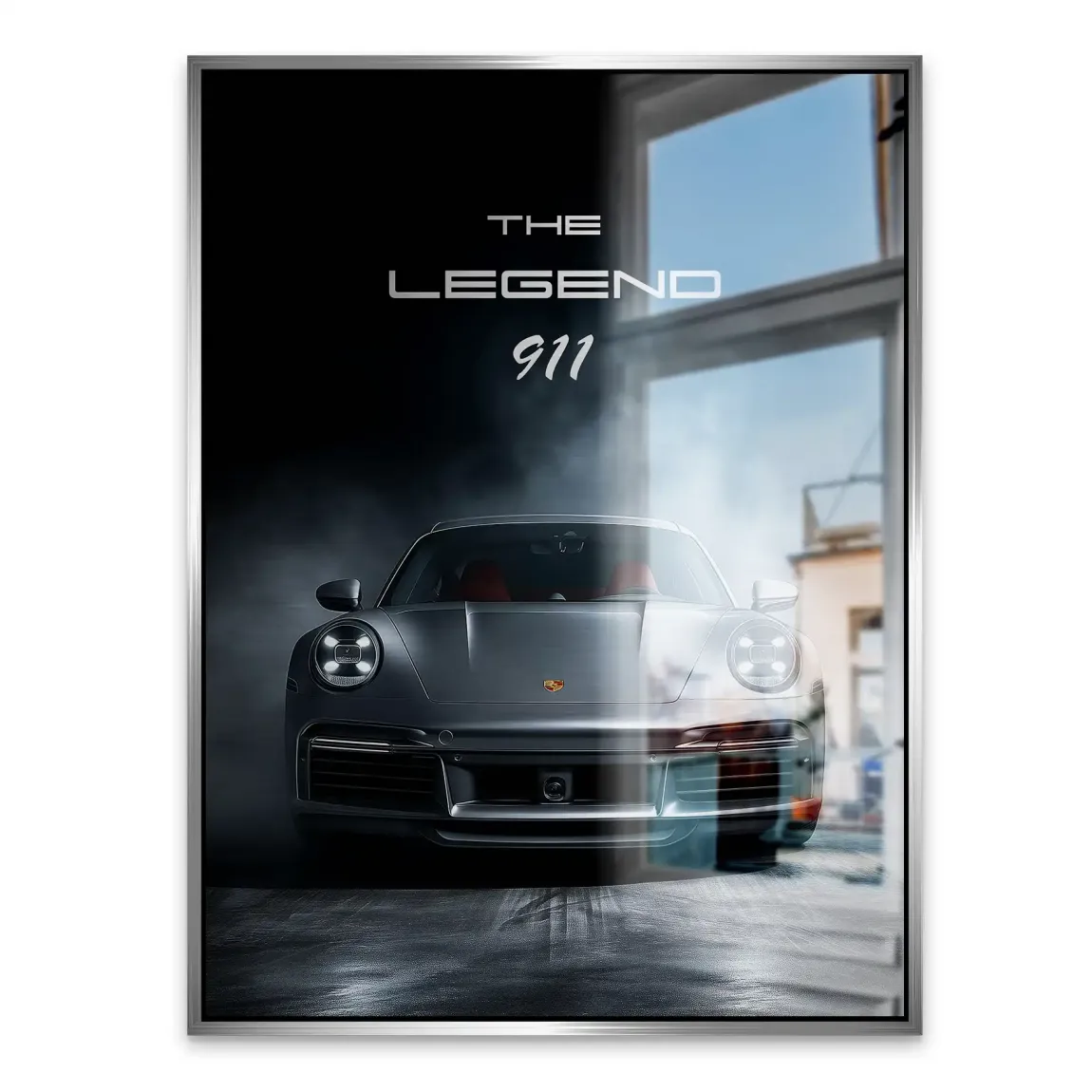 Silver Legend Porsche 911 Alu Gebürstet Bild