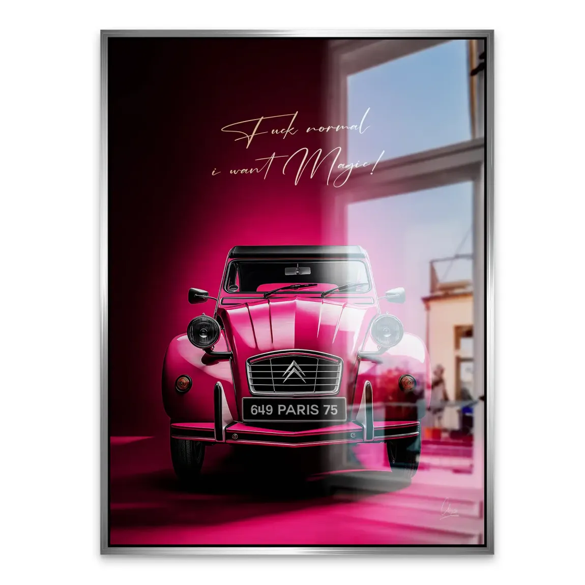 Pink Magic 2CV Alu Gebürstet Bild