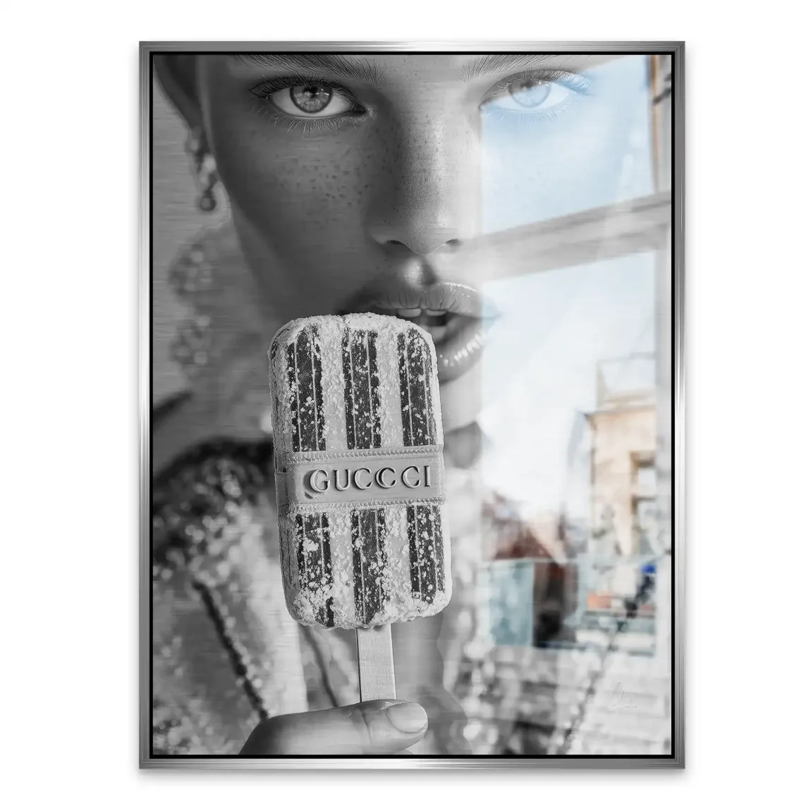 Gucci Ice Noir Alu Gebürstet Bild