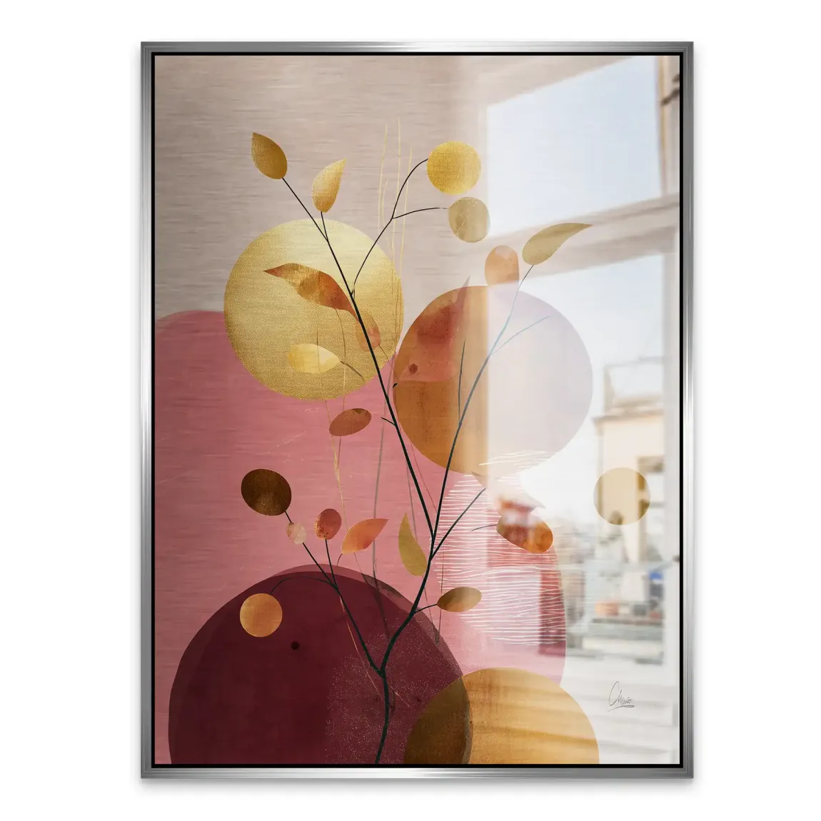 Golden Terra Harmony Alu Gebürstet Bild