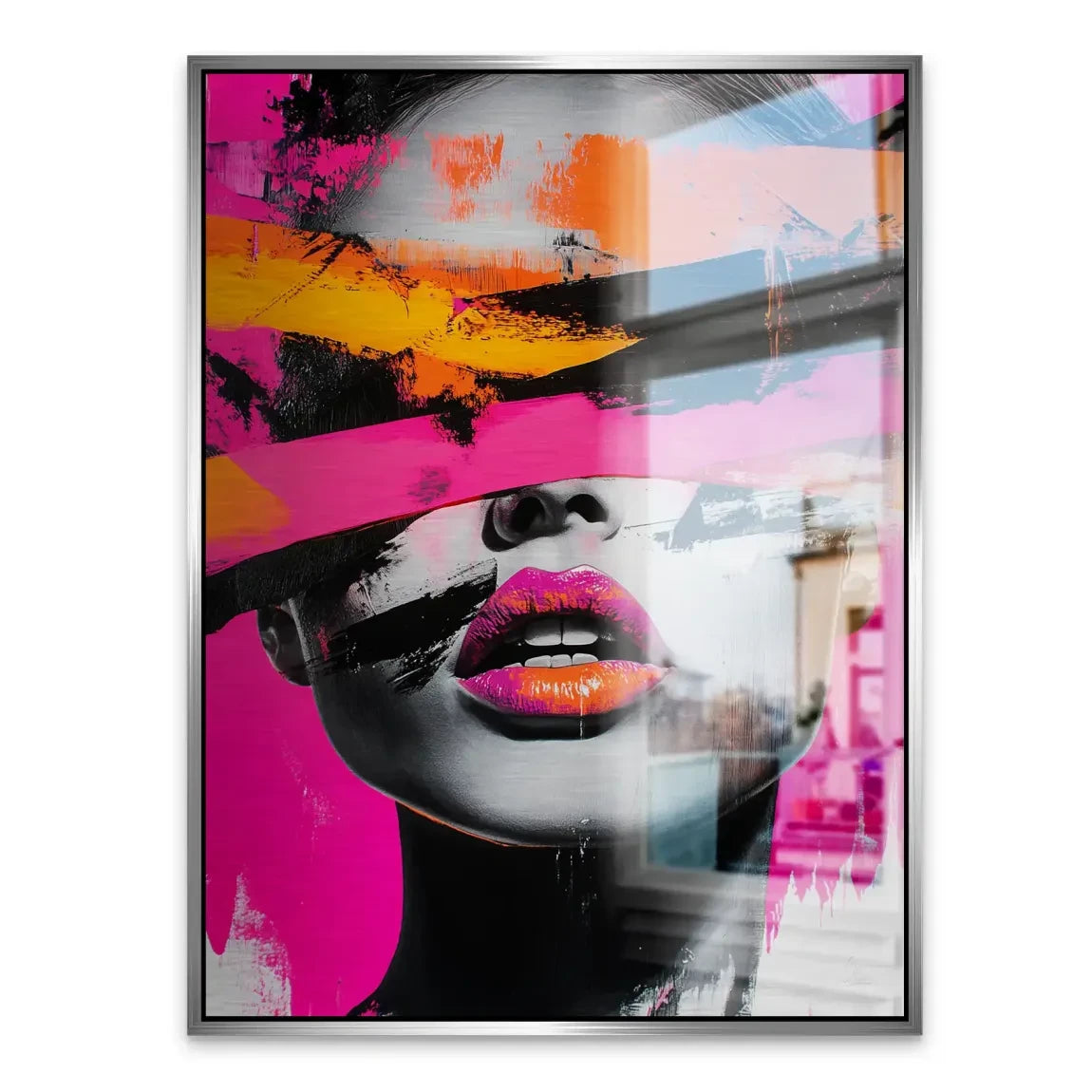 Abstrakt Allure Alu Gebürstet Bild INGALERIE