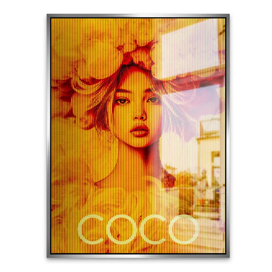 Coco Vision Aludibond Gebürstet INGALERIE