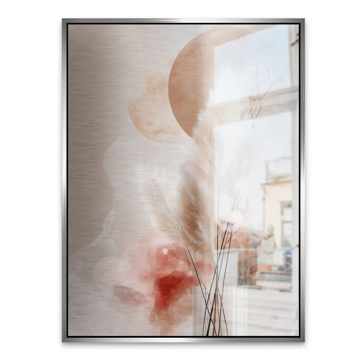 Amber Fields Alu Gebürstet Bild