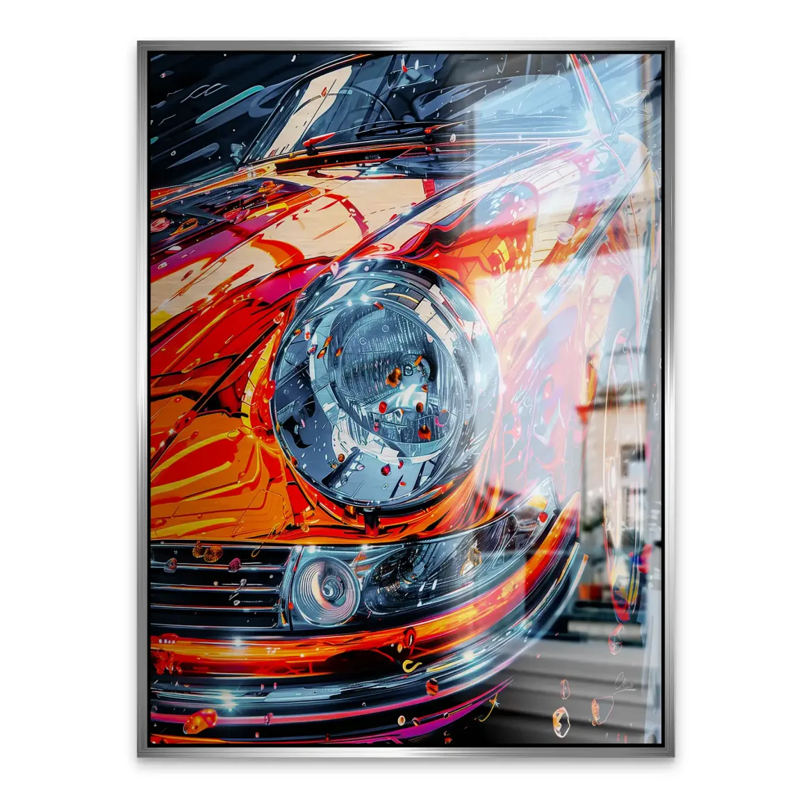 Vivid Motion 911 Porsche Alu Gebürstet Bild