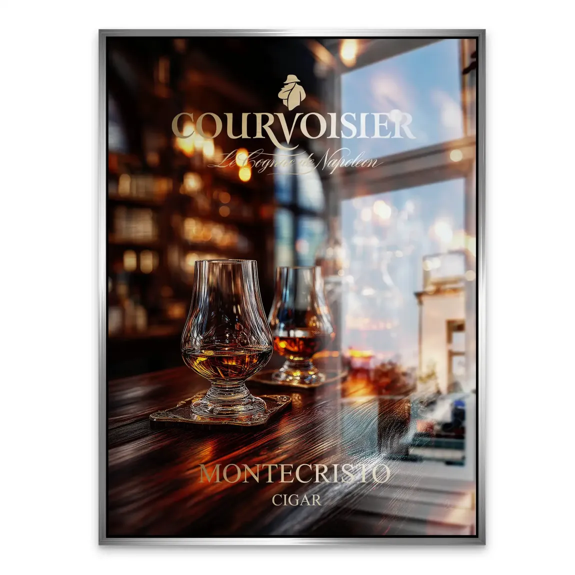 Amber Delight Cognac Alu Gebürstet Bild
