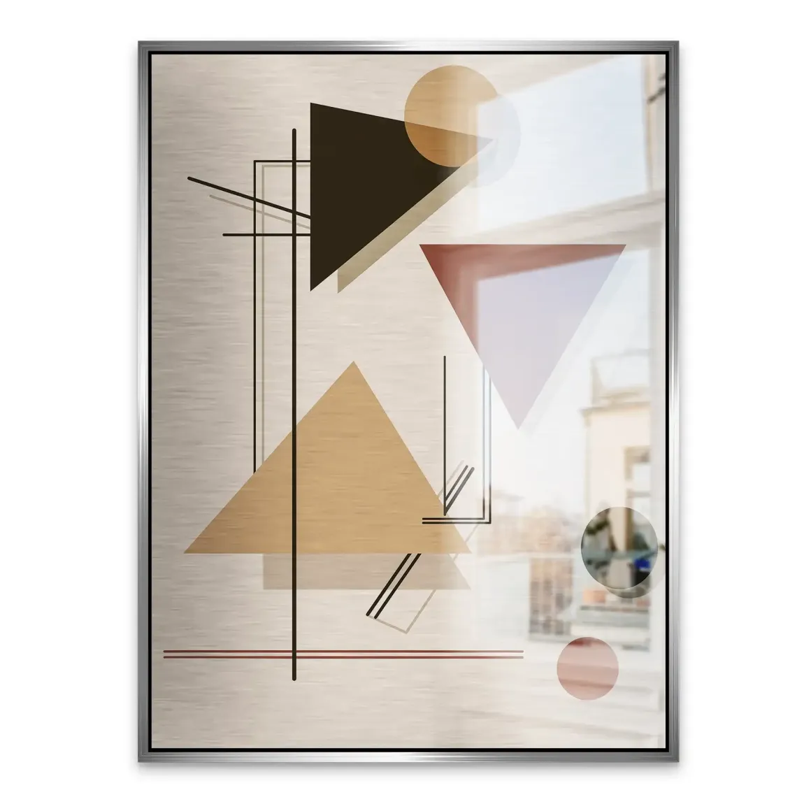 Kandinsky Harmony Style Aludibond Gebürstet INGALERIE