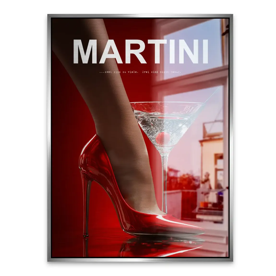Martini Red Desire Alu Gebürstet Bild