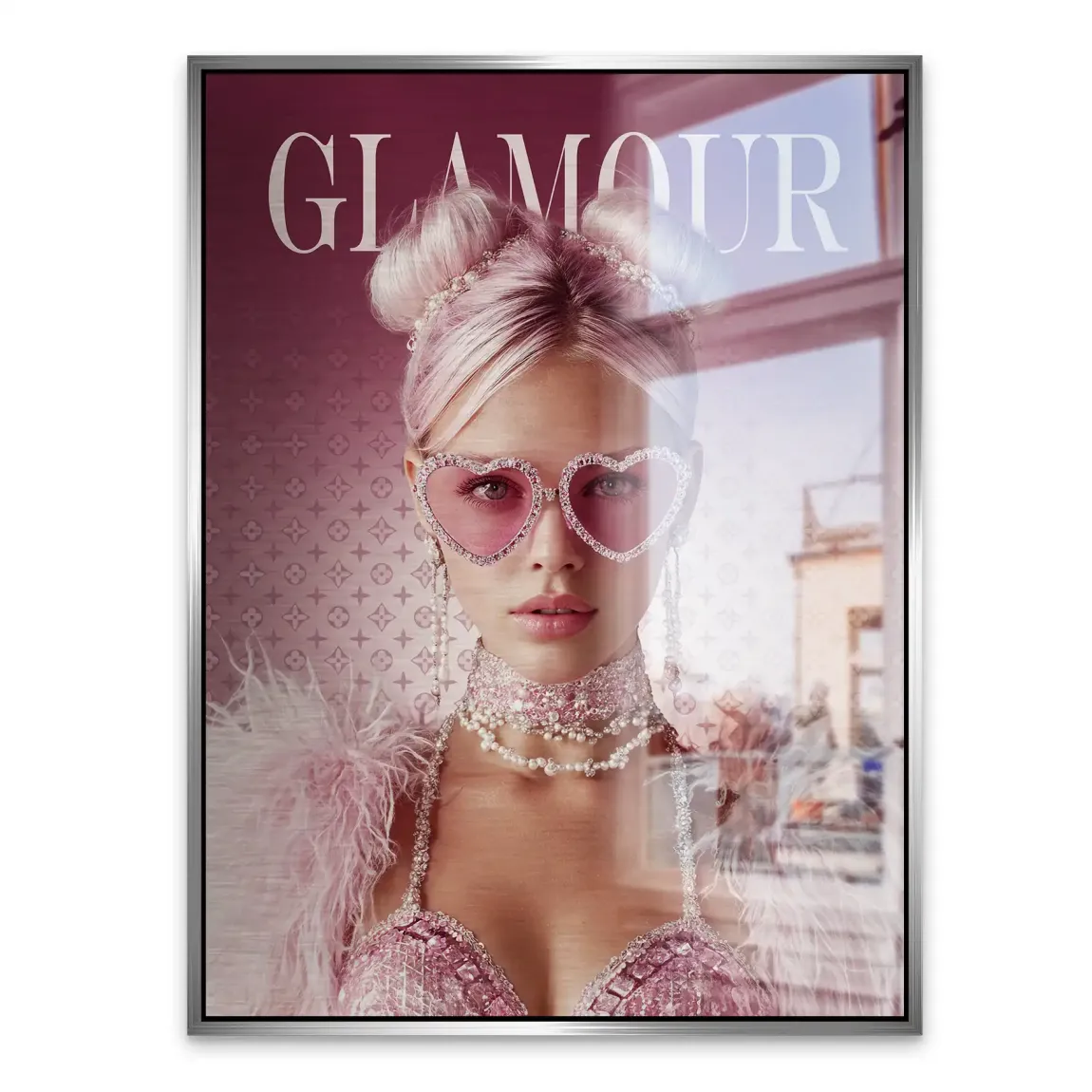 Glamour Lady Alu Gebürstet Bild