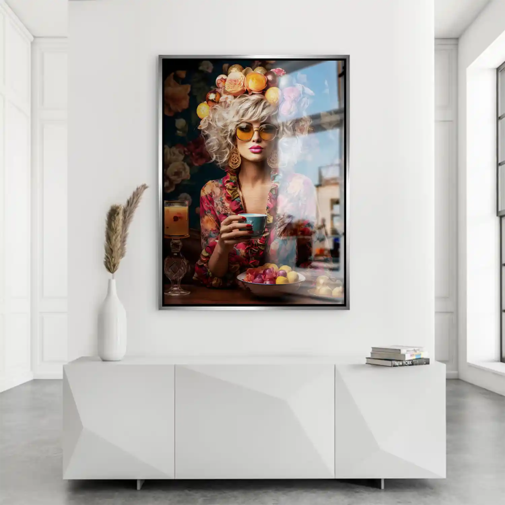 Beauty Bohemian Style Alu Gebürstet Bild INGALERIE