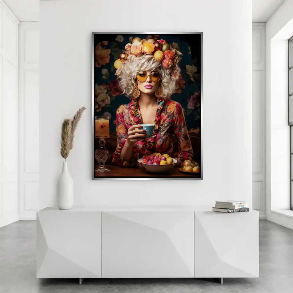 Beauty Bohemian Style Alu Gebürstet Bild INGALERIE