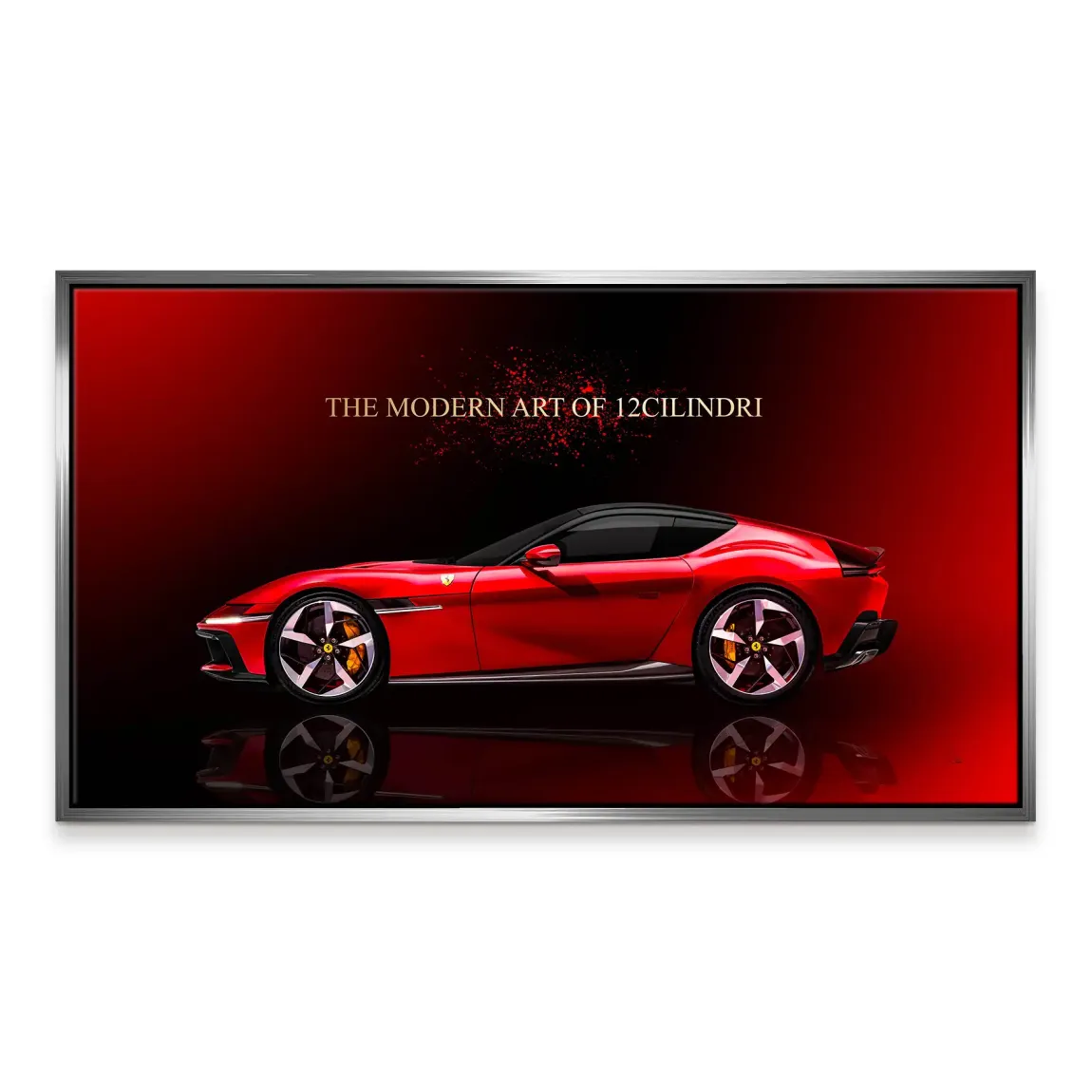 Ferrari Prestige Art Leinwand Bild