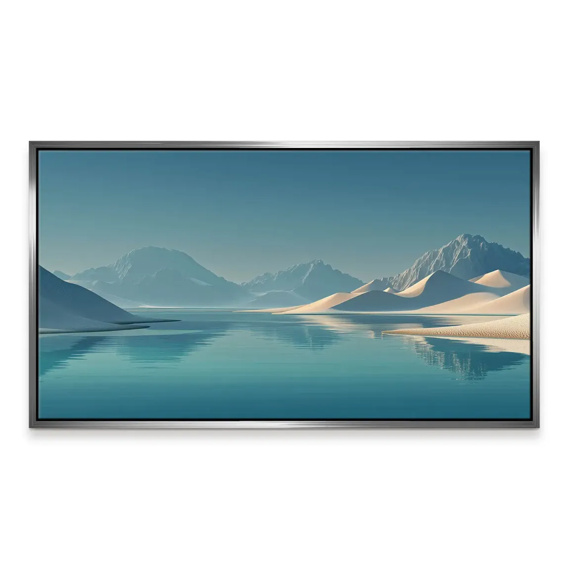 Desert Silence Leinwand Bild