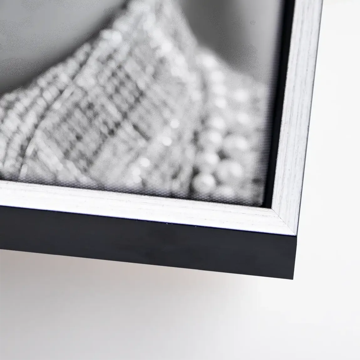 Coco Ice Art Black Edition Leinwand Bild