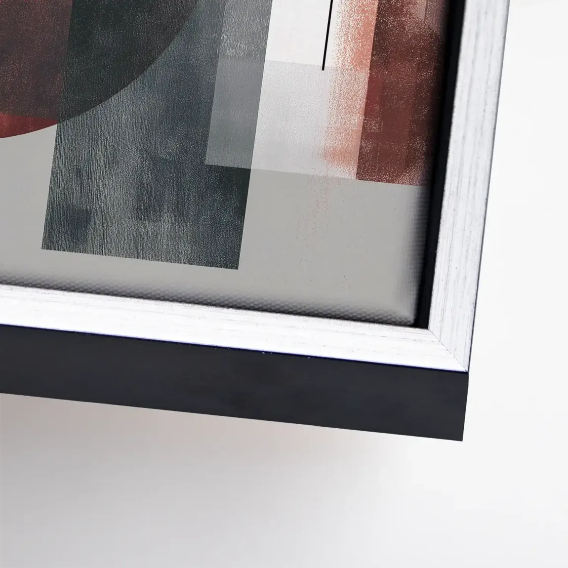 Abstrakte Geometrie Leinwand Bild