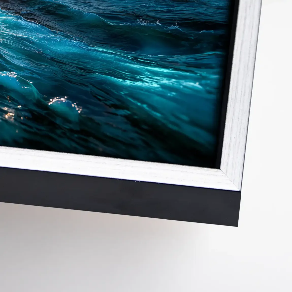 Wildes Meer Leinwand Bild