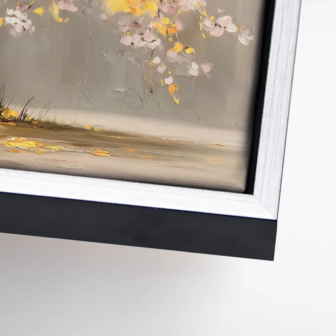 Gold Leaf Tree Art Leinwand Bild