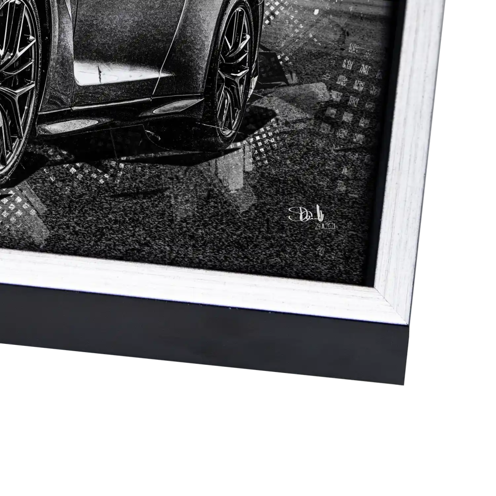 Nissan GT-R Abstrakt Style Leinwand Bild INGALERIE