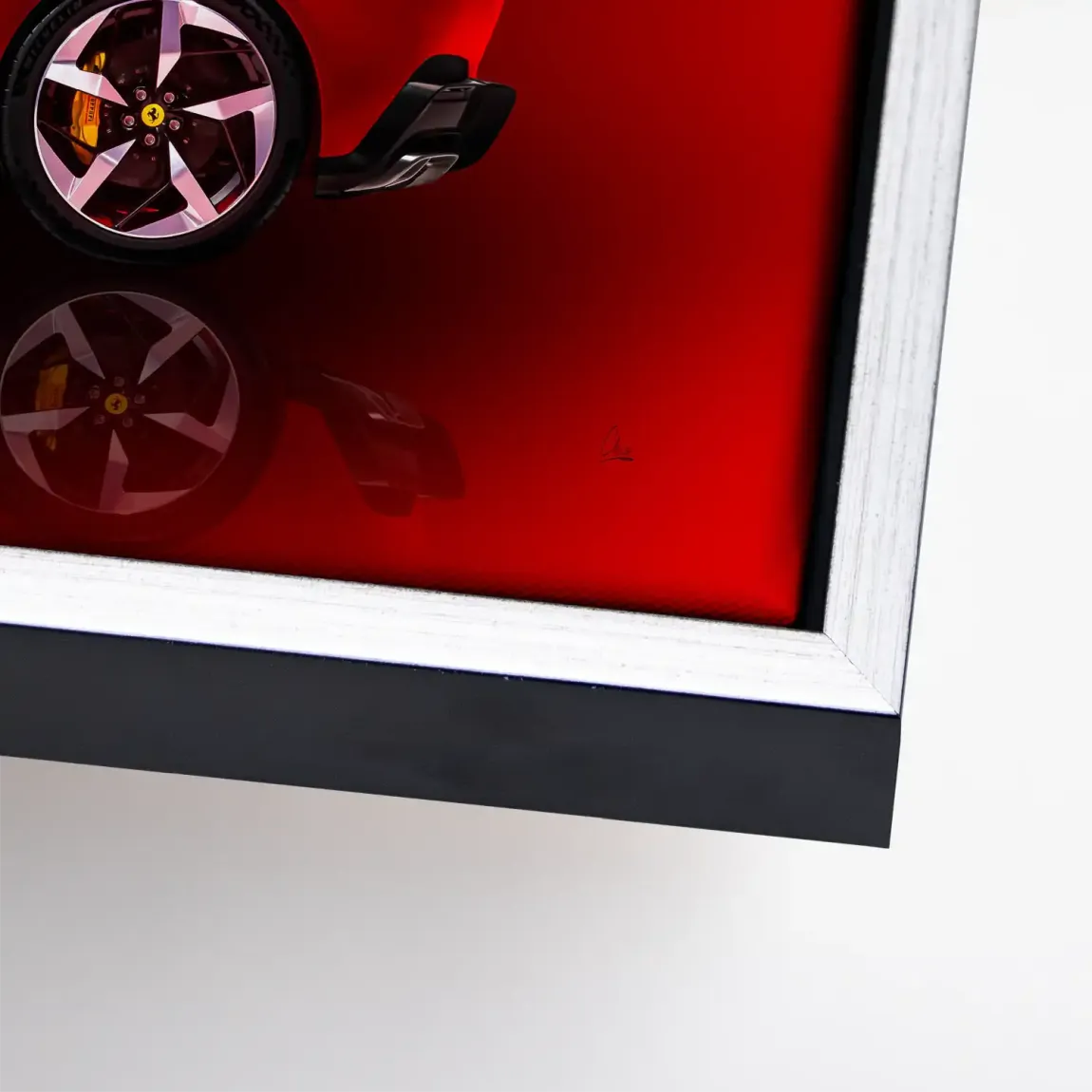 Ferrari Prestige Art Leinwand Bild