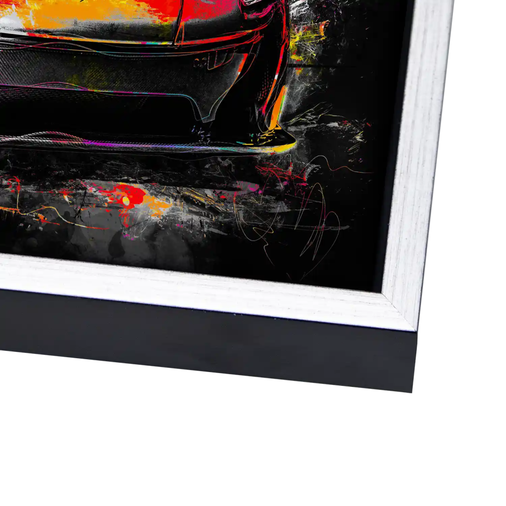 McLaren Pop Art Style Leinwand Bild INGALERIE