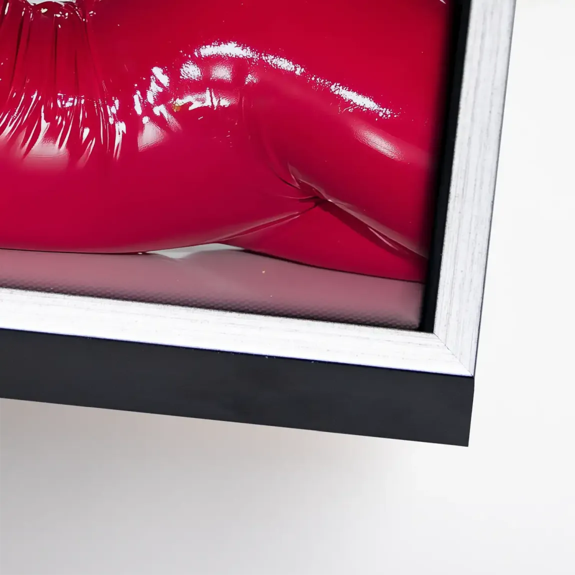 Midnight Rouge Leinwand Bild