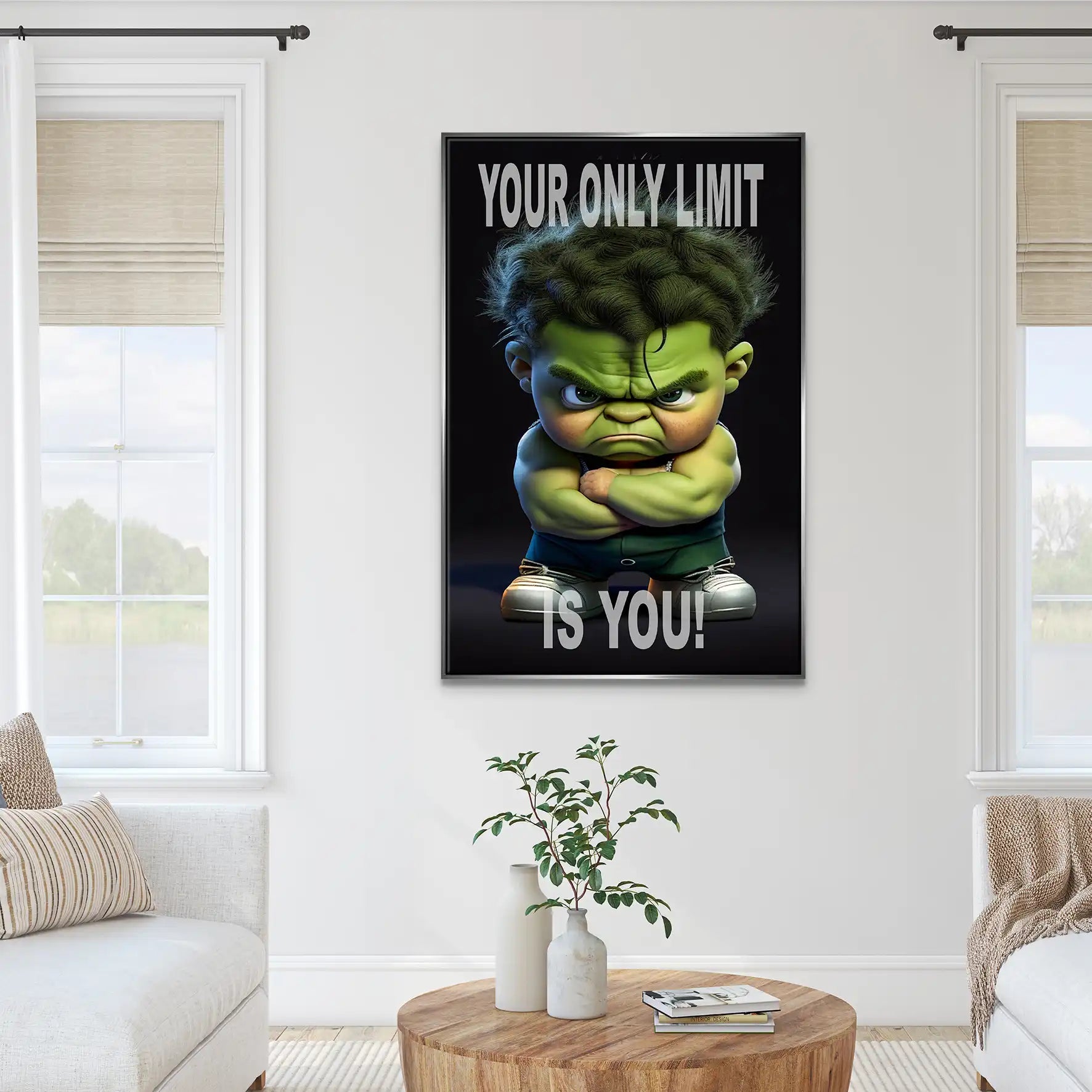 Hulk Your Limit Leinwand Bild INGALERIE