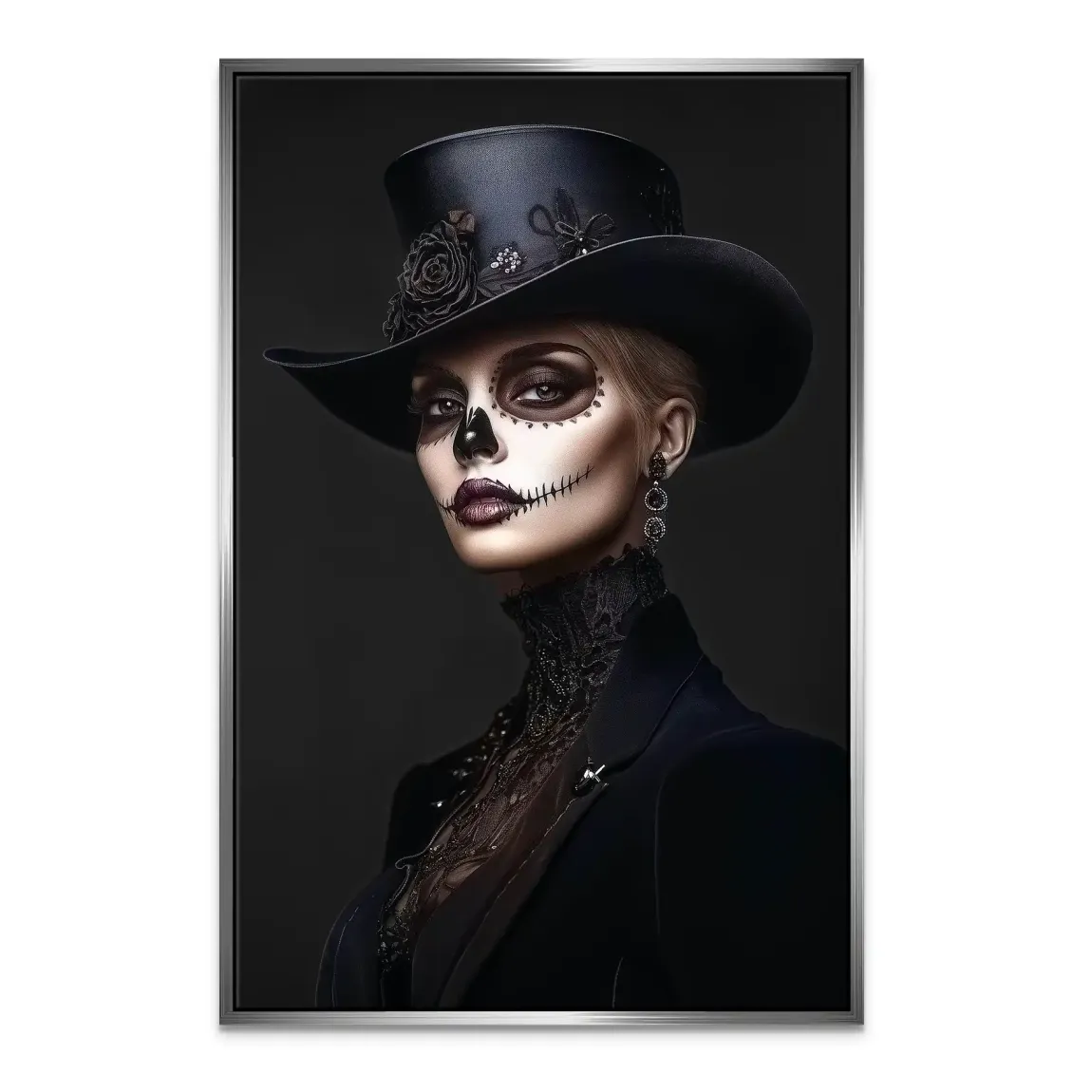 Lady of Shadows Color Leinwand Bild INGALERIE