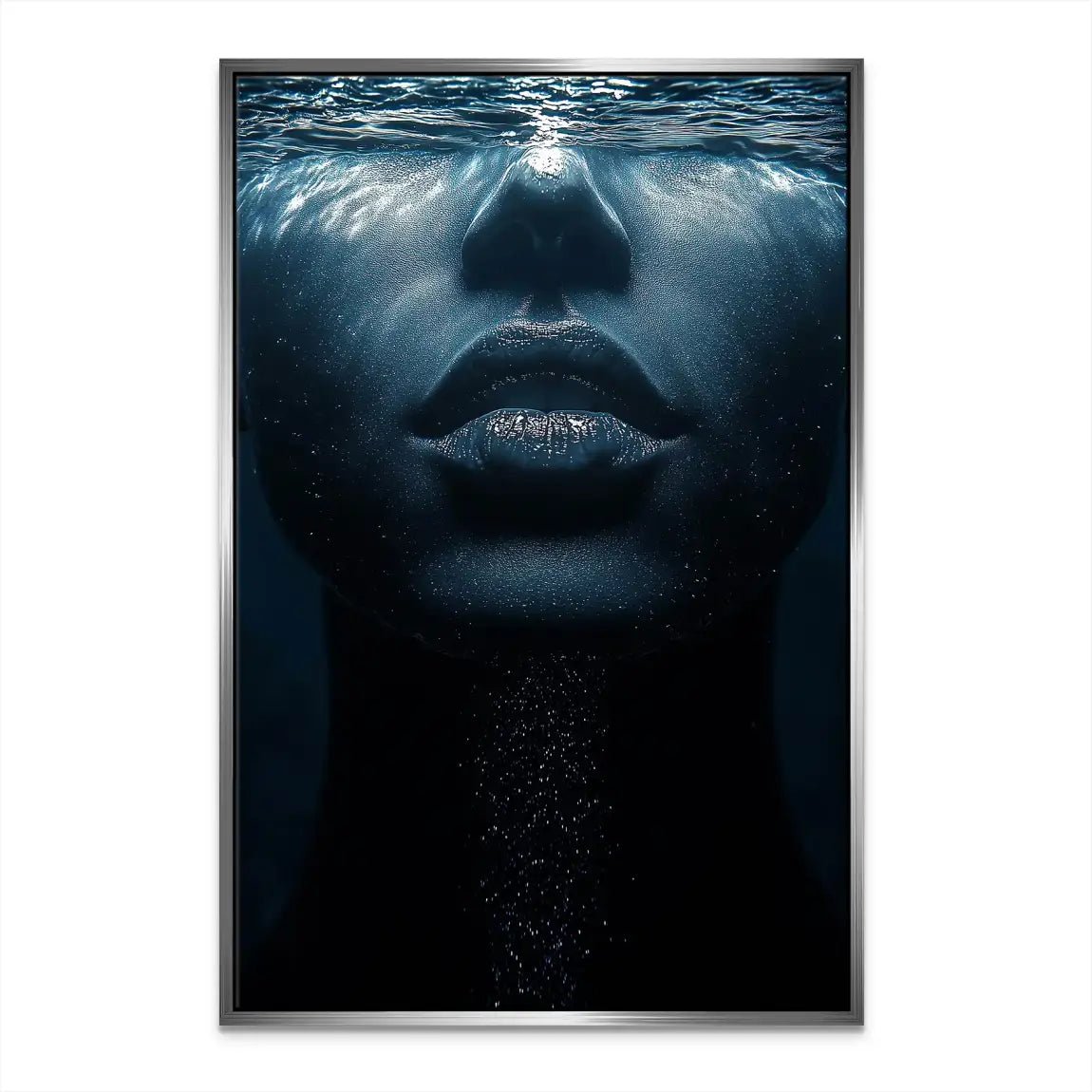 Beauty under Water Leinwand Bild INGALERIE