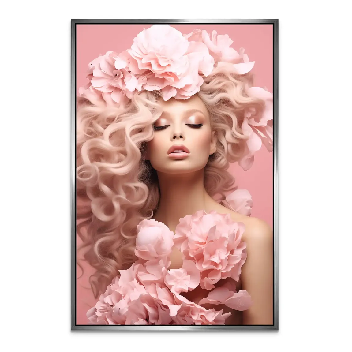 Rose Couture Leinwand Bild