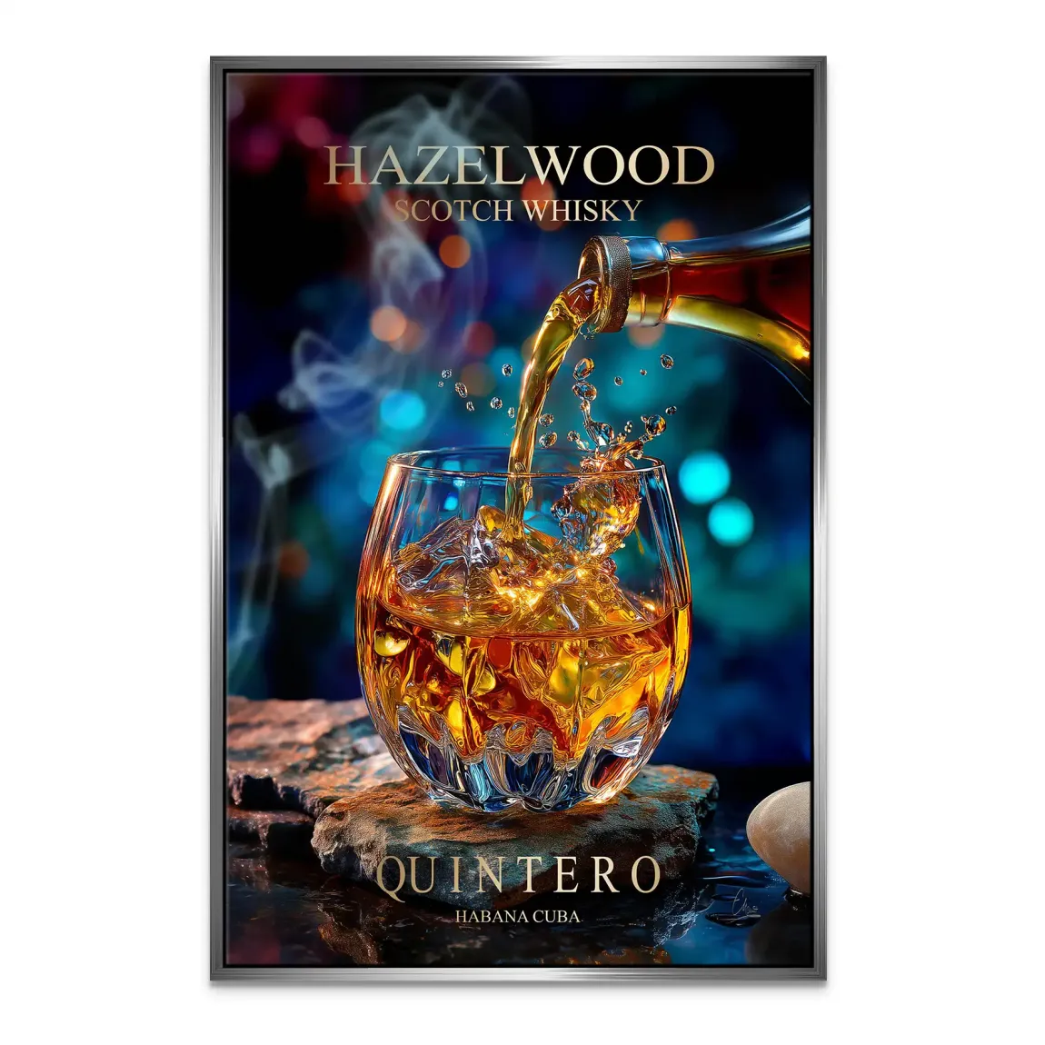 Amber Essence Leinwand Bild