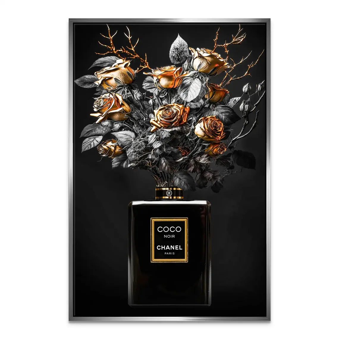 Coco Noire Leinwand Bild INGALERIE