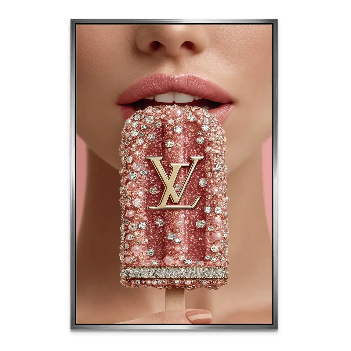 Diamonds and Desire Leinwand Bild