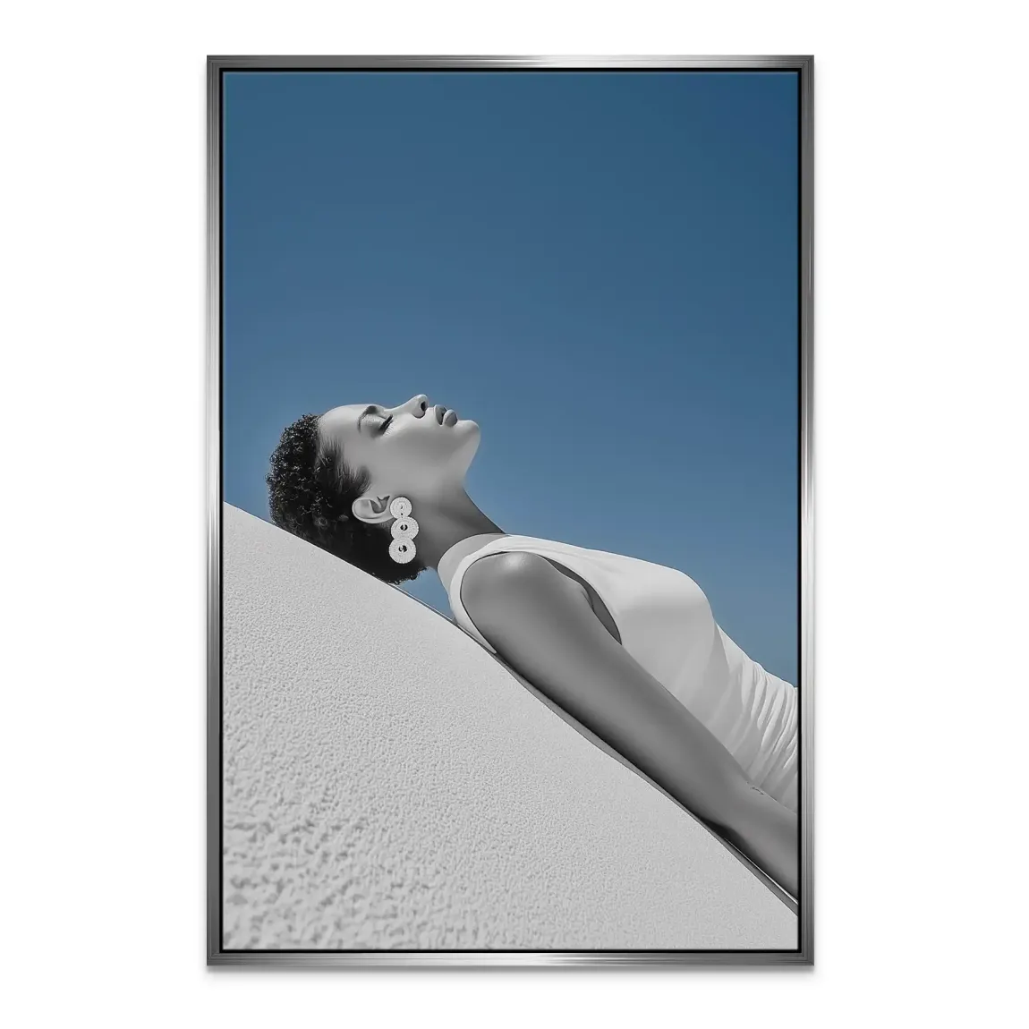 Sun Girl Leinwand Bild