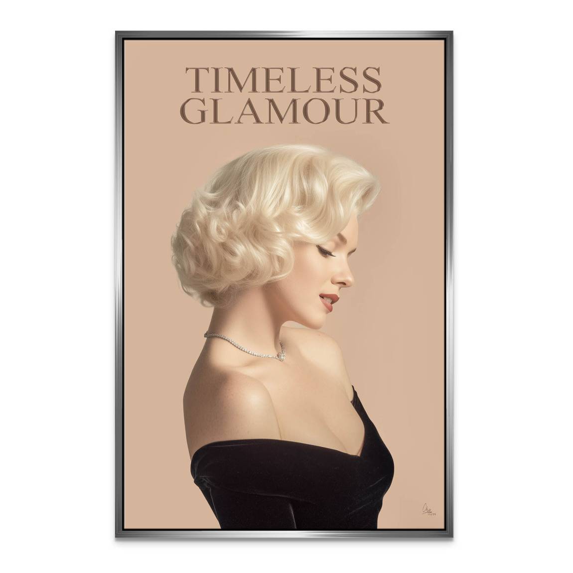 Marilyn Hollywood Grace Leinwand Bild