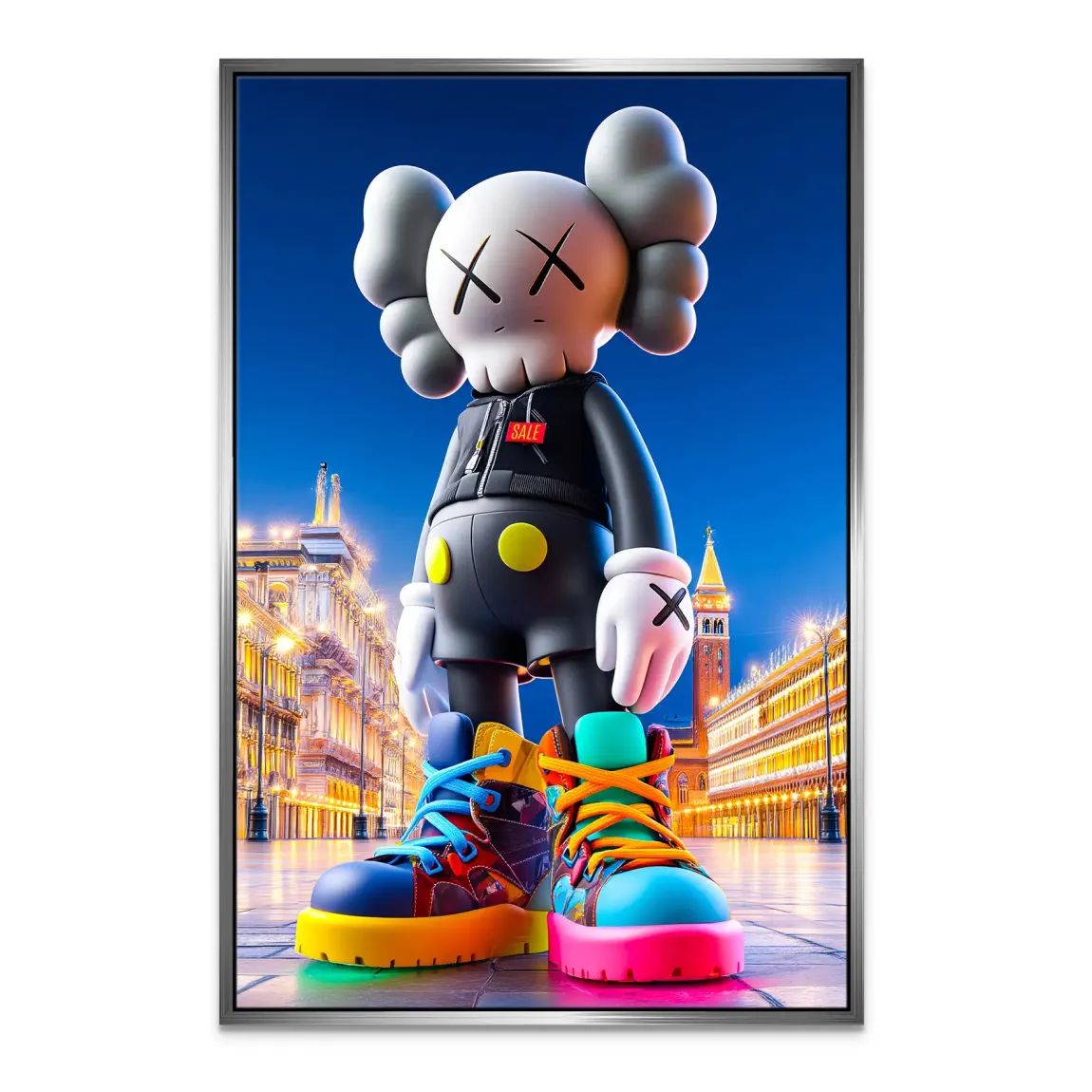 Kaws Pop Art Leinwand Bild INGALERIE