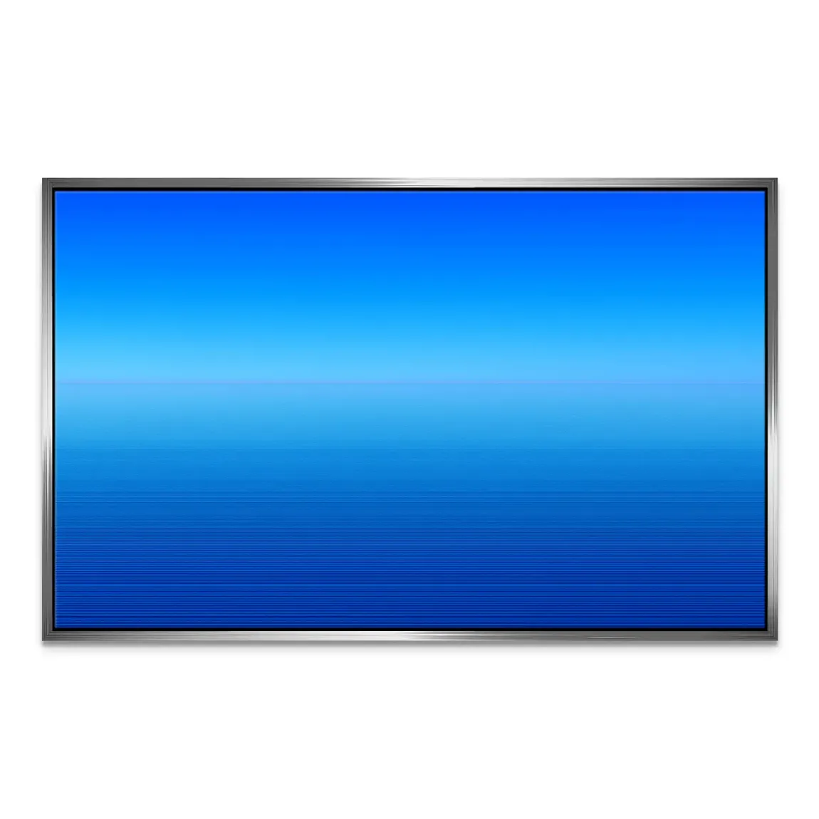 Blauer Horizont Leinwand Bild