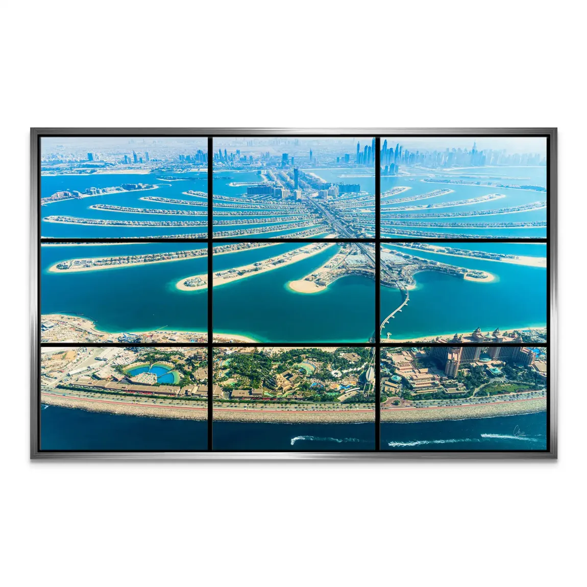 Palm View Dubai Leinwand Bild