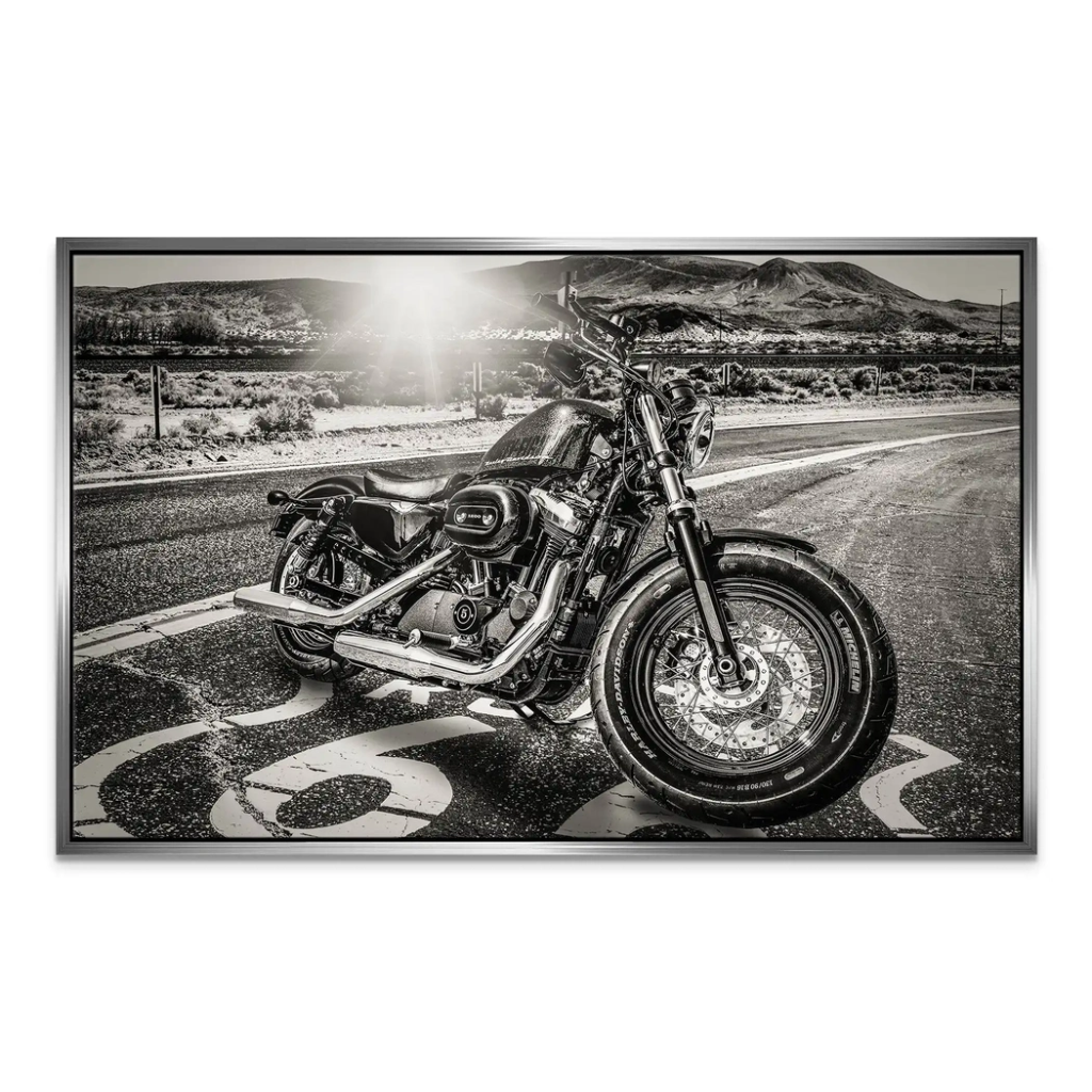 Route Heritage Edition – Harley Leinwandbild INGALERIE