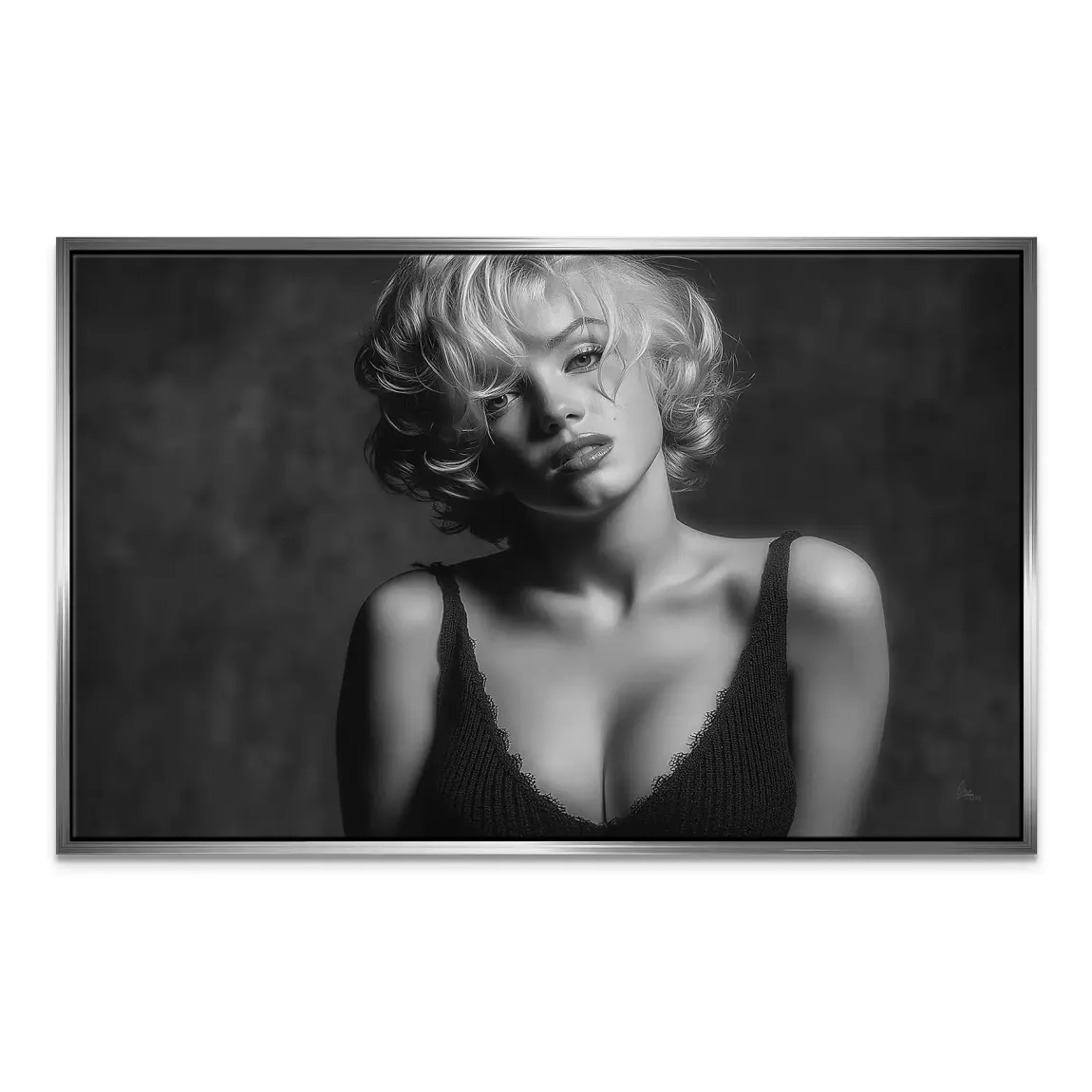 Marilyn Monroe Glamour Leinwand Bild