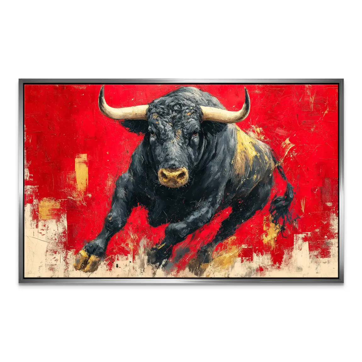 Stier Noble Essence Leinwand Bild